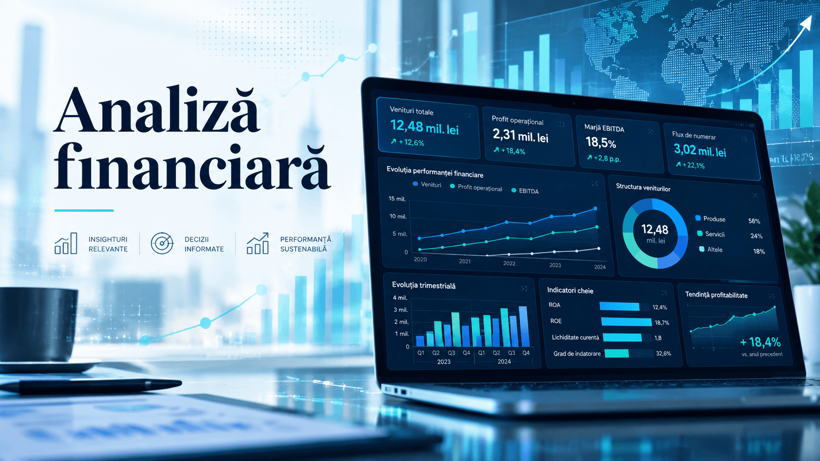 Analiză financiară pentru companii - TotalInfo